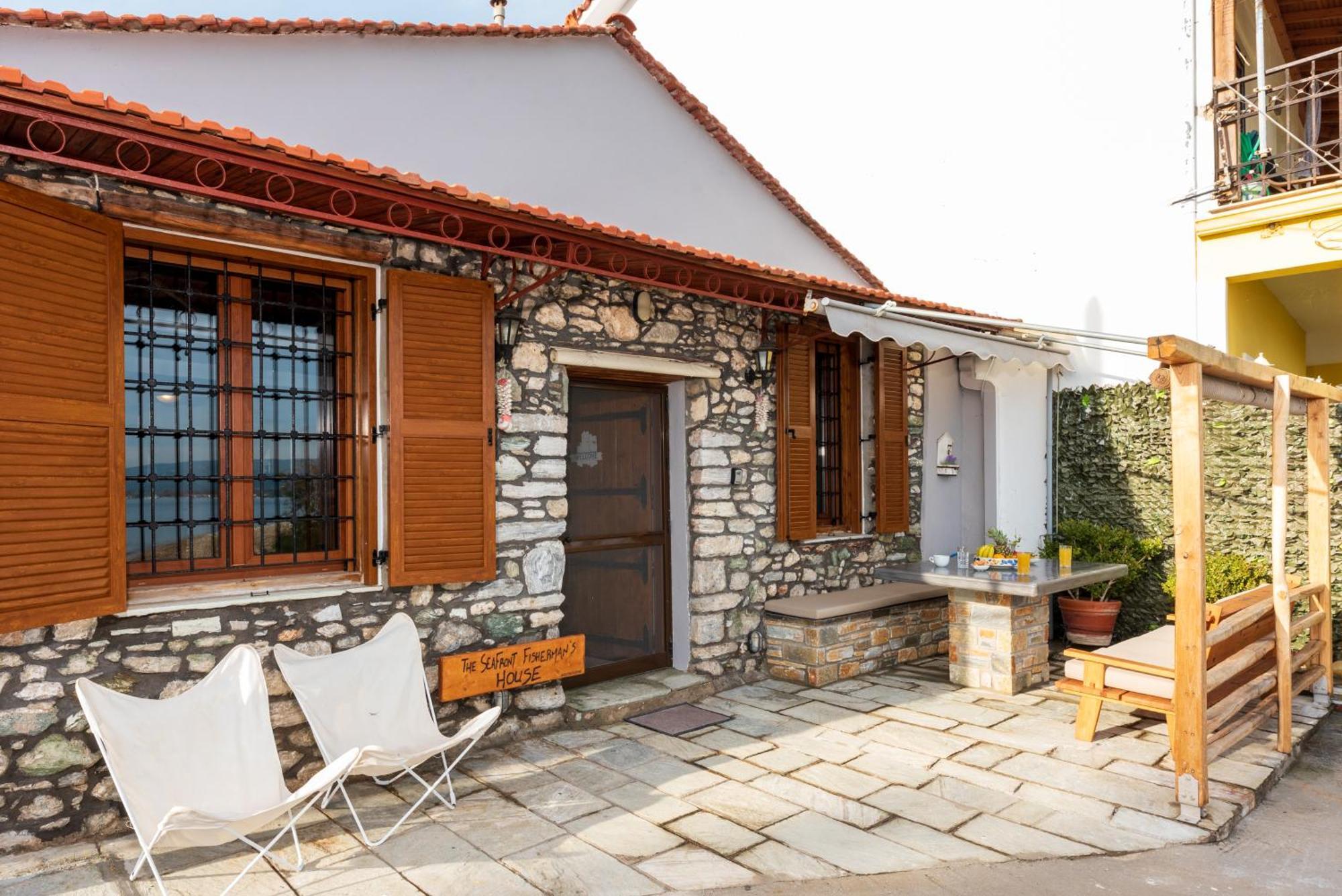 The Sea Front Fisherman'S House Κάτω Γατζέα Εξωτερικό φωτογραφία