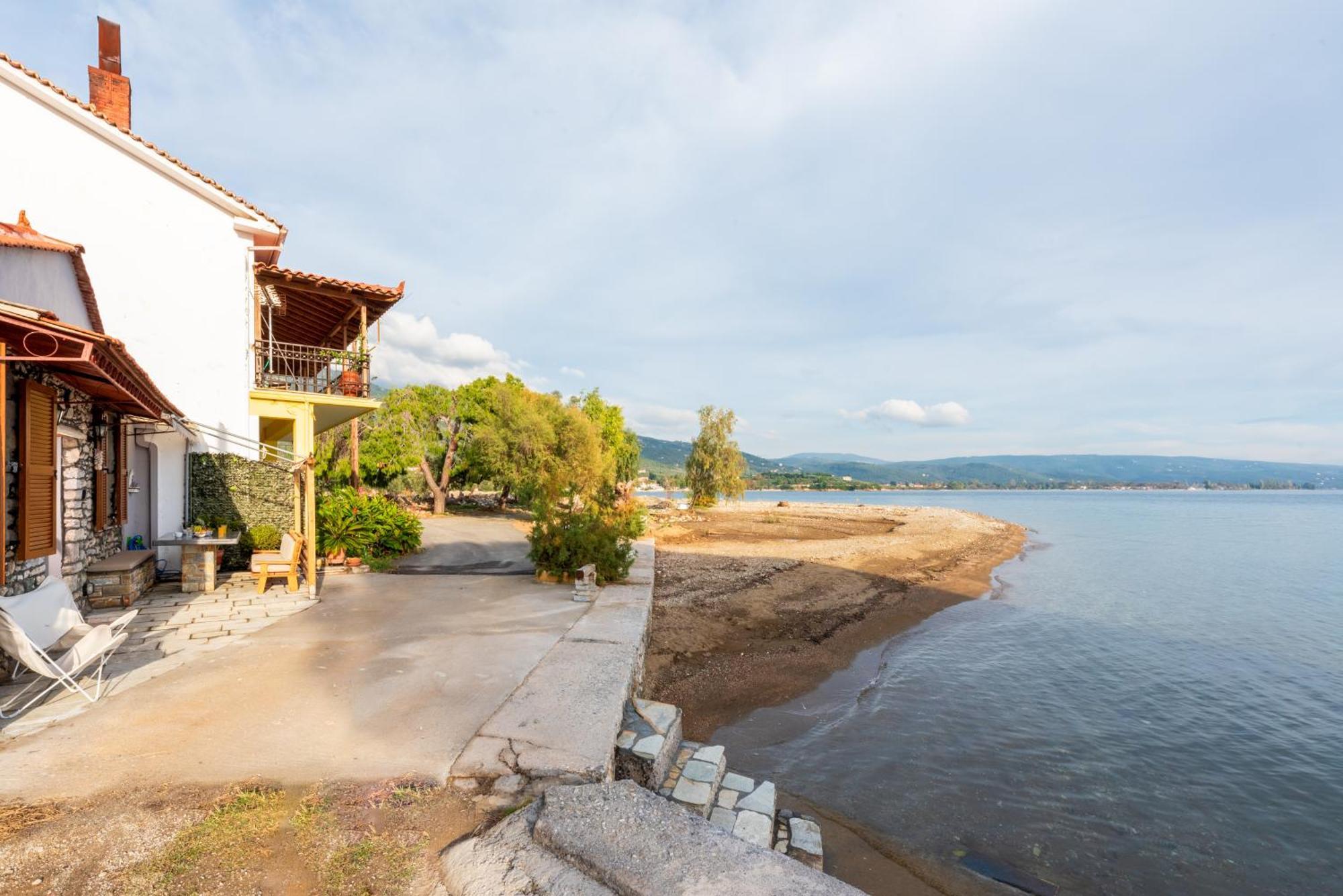The Sea Front Fisherman'S House Κάτω Γατζέα Εξωτερικό φωτογραφία