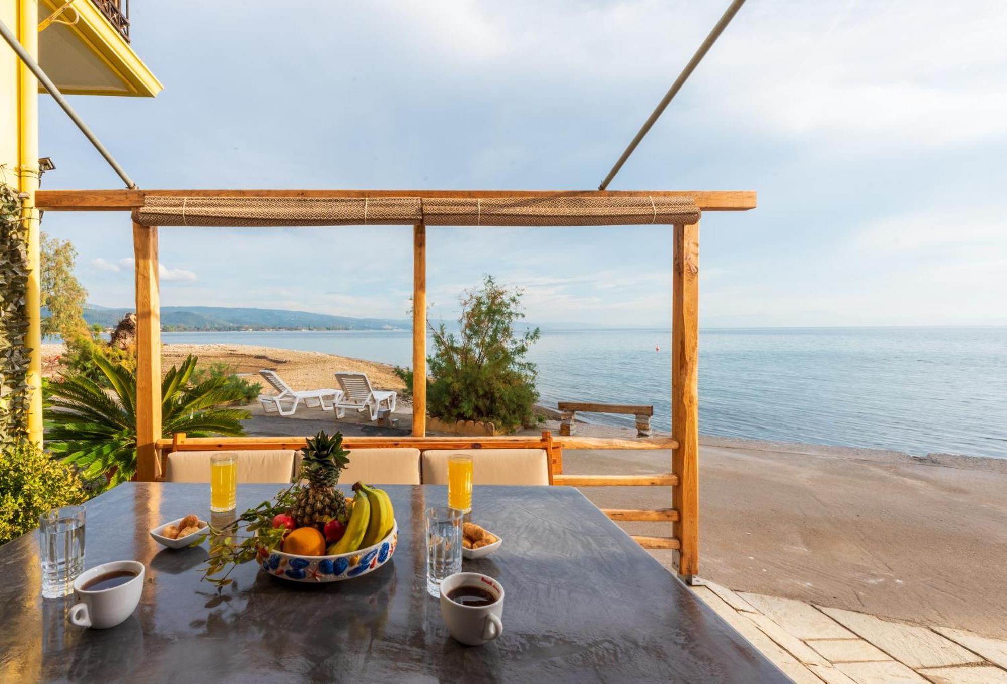 The Sea Front Fisherman'S House Κάτω Γατζέα Εξωτερικό φωτογραφία